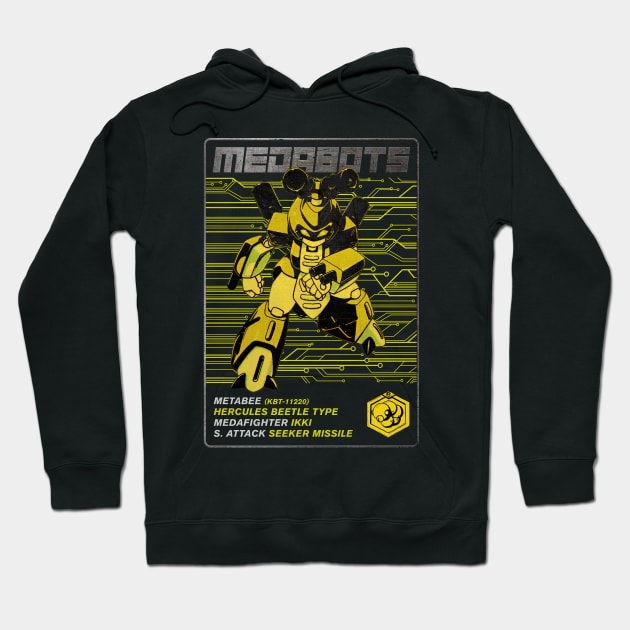 Metabee - Medabots Hoodie by CentuStore